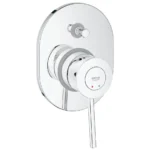 خلاط شاور شامل جسم الدفن 2مخرج باو كلاسيك كروم من جروهي 29047000