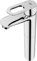 خلاط حوض اكس لارج باو لوب بالطابق كروم من جروهي - Image 3