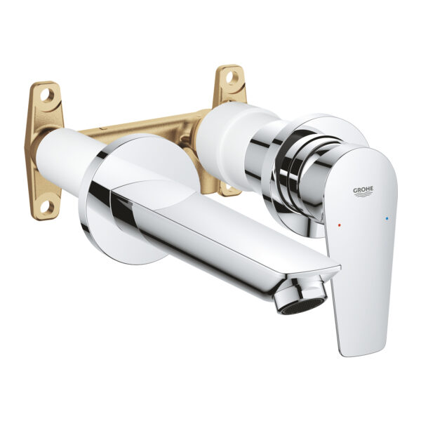 خلاط حوض جروهي دفن شامل باو إيدج كروم