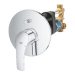 خلاط شاور شامل جسم الدفن 2مخرج يوروسمارت كروم من جروهي (33305002) - Image 3