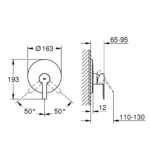 وش خلاط جروهي شطاف 1مخرج لينير كروم 19296001