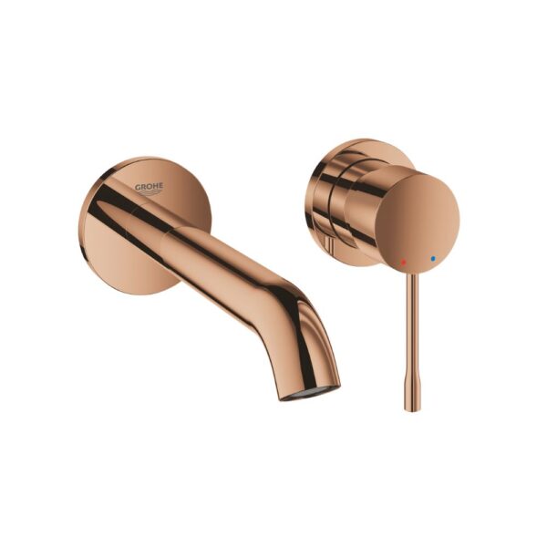 وش خلاط حوض جروهي ايسنس روز جولد لامع