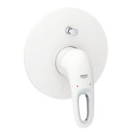 وش خلاط شاور 2مخرج يوروستايل أبيض قمري من جروهي (19506LS3)