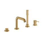 وش خلاط بانيو 4فتحة ايسنس ذهبي مط من جروهي