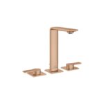 خلاط حوض جروهي 3 فتحة أليور 20188DL1 روز جولد مط