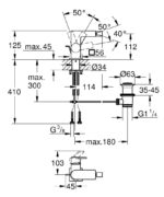 خلاط بيديه أليور كروم من جروهي - Image 2