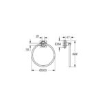 فواطة جروهي حلقة أليور كروم 40339001