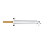 حنفية بدون محول 22سم ايسنس كروم من جروهي - Image 3