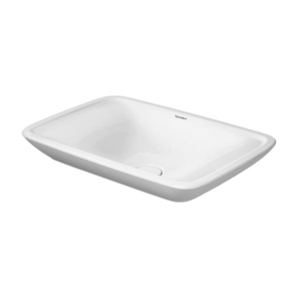 حوض ديورافيت بيورافيدا 0369700000 أبيض 70سم فوق سطح أفقي عميق