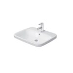 حوض ديورافيت ديوراستايل 0374620000 أبيض 61سم ساقط رخامة