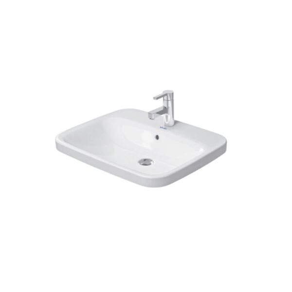 حوض ديورافيت ديوراستايل 0374620000 أبيض 61سم ساقط رخامة