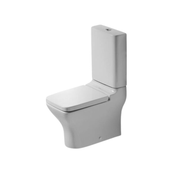 تواليت ديورافيت بيورافيدا أرضي أبيض ملاصق للحائط بالدش و السديلي سوفت كلوز