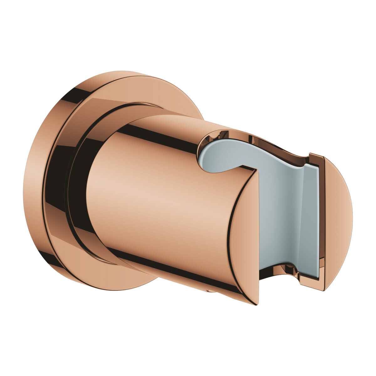 علاقة سماعة دائرية روز جولد لامع من جروهي - Image 3