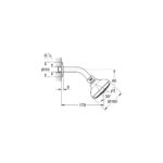 سماعة رأسيه كلاسيك 4 سرعه بالمخرج الحائطي تيمبيستا كروم من جروهي - Image 2