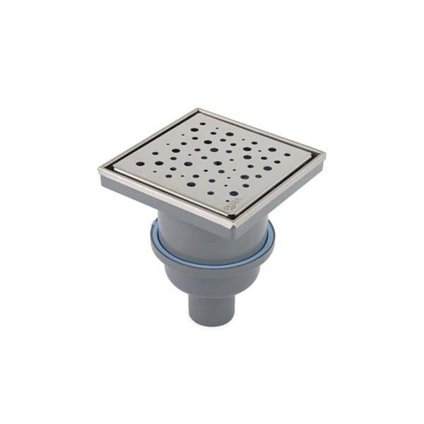 بيبه حمام بالوش 15سم DL-05-15V تصريف رأسي كروم من بيورا