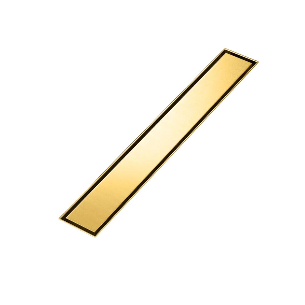 مجرى شاور بالوش 60سم مسمطة DL-06-60G تصريف رأسي ذهبي مط من بيورا - Image 1