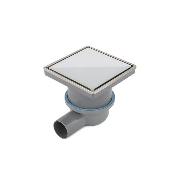 بيبه حمام بالوش 15سم DL-GW-15H تصريف أفقي كروم من بيورا