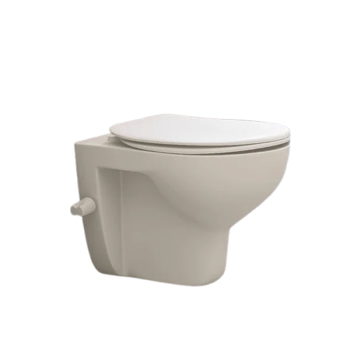 مرحاض معلق بالدش و السديلي البلاستيك ثقيل سبيس برجامون من ايديال ستاندر