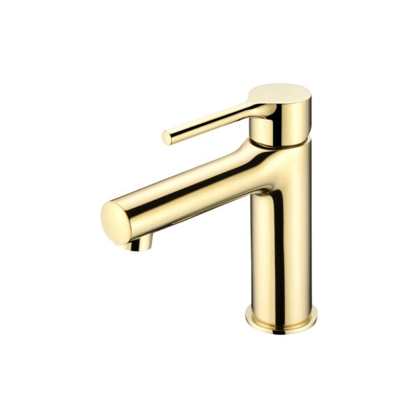 خلاط حوض جواد رولز RLS-0194PVG ذهبي لامع وسط بالطابق