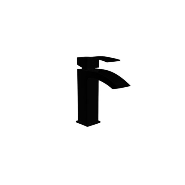 خلاط حوض جواد سنترينو SAN-0033B وسط بالطابق فانتوم بلاك