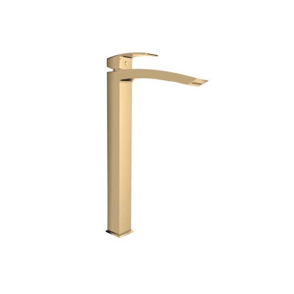 خلاط حوض جواد سنترينو SAN-003400PVG أكس لارج مشط طويل بالطابق ذهبي لامع