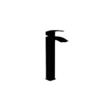 خلاط حوض جواد سنترينو SAN-0034B لارج بالطابق فانتوم بلاك