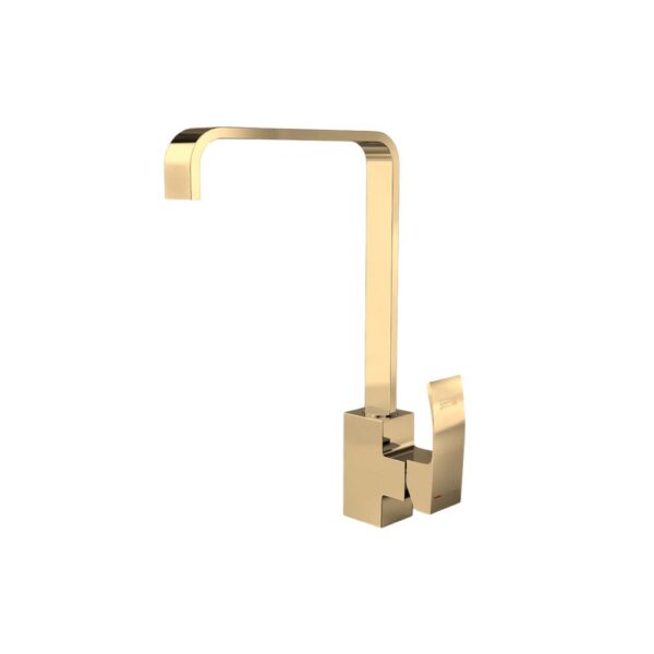 خلاط حوض جواد سنترينو SAN-0039PVG لارج أكرة جانبية ذهبي لامع