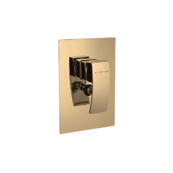 خلاط شاور شامل جسم دفن اسكالا ذهبي لامع 2 مخرج SD3224-GP