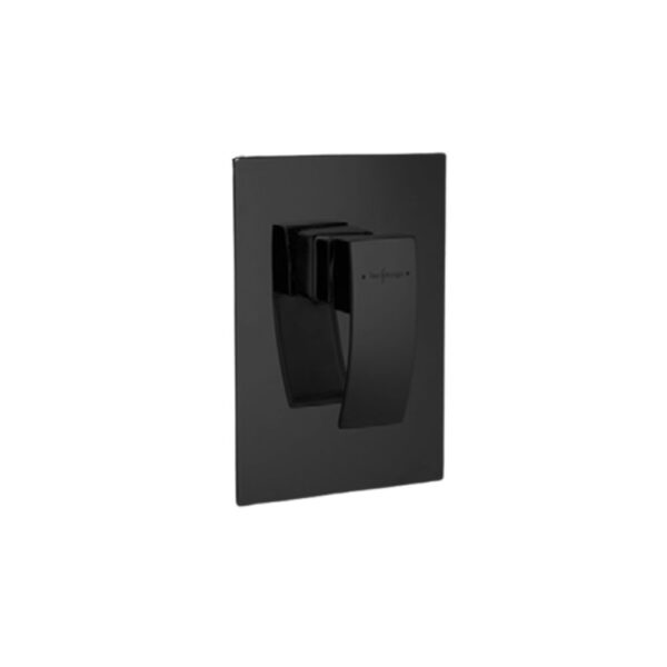 خلاط شاور شامل جسم الدفن اسكالا أسود مط 1 مخرج سار ديزاين