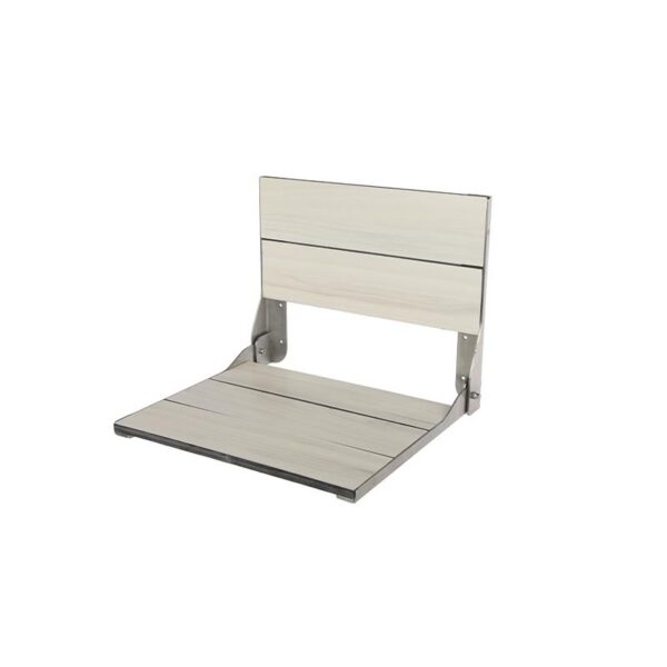 كرسي شاور قابل للطي 40سم كومفورت رمادي من بيورا