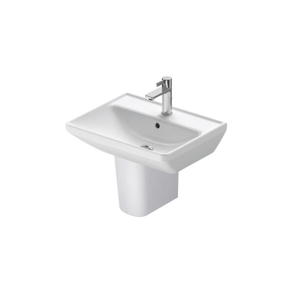 حوض ديورافيت 55سم بالعامود