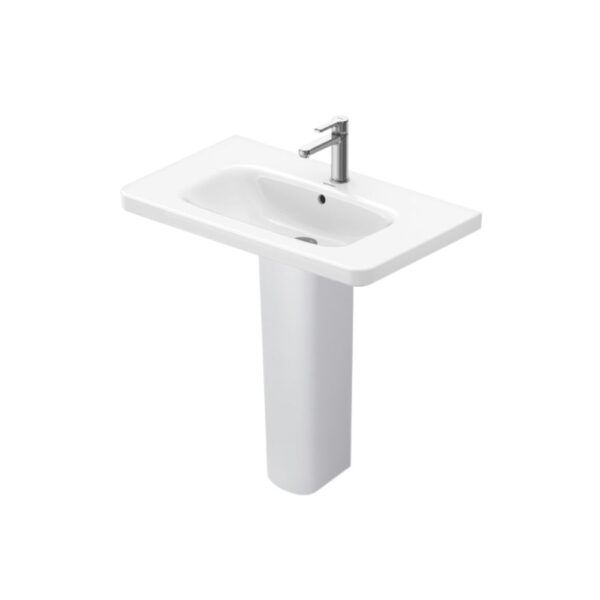 حوض وسط ديورافيت ديوراستايل أبيض