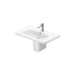 حوض ديورافيت وسط ديوراستايل أبيض