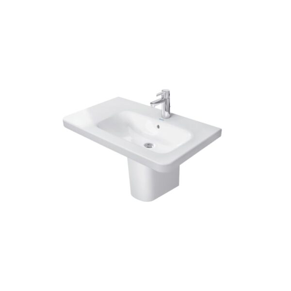 حوض يمين ديورافيت ديوراستايل أبيض