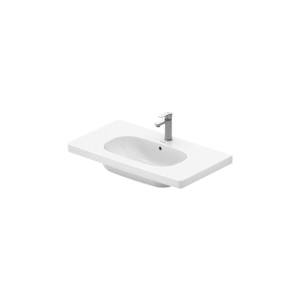 حوض ديورافيت دي كود 0342850000 أبيض 85سم لوحدة موبيليا