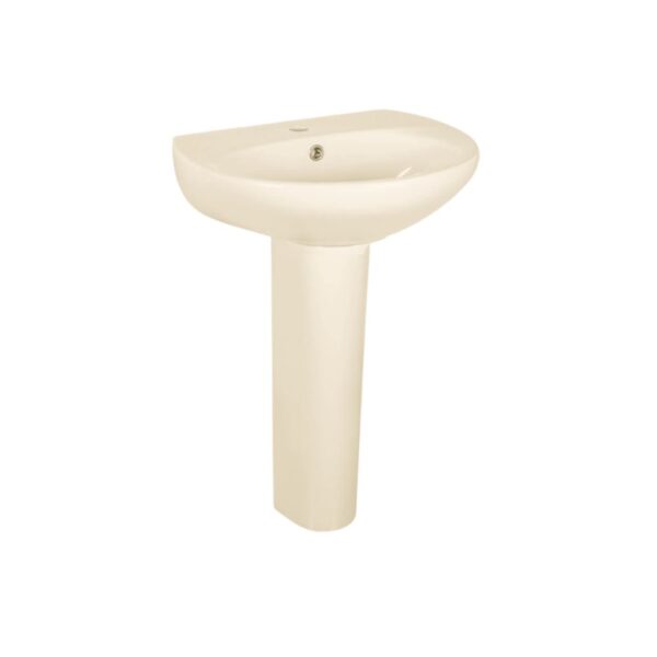 حوض ديورافيت 60سم ايميليا برجامون بالعامود الطويل