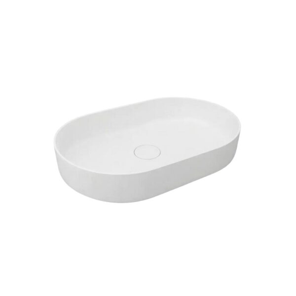 حوض تايتن فوق سطح أفقي 80سم أبيض ساني بيور