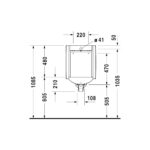 مبولة كبيرة بالصرف تغذية خلفية شتارك3 برجامون من ديورافيت - Image 3