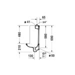 مبولة كبيرة بالصرف تغذية علوية شتارك3 برجامون من ديورافيت - Image 4