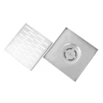 غطاء بيبة 15x15سم استانلس ستيل من الفا - Image 2