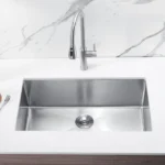 حوض مطبخ هاند ميد 40.5×75.5سم استانلس ستيل من الفا - Image 2