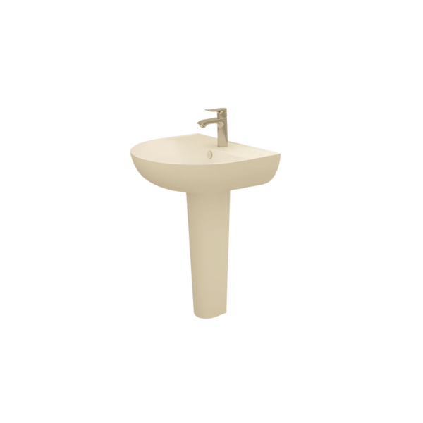 حوض 60سم ساني بيور عامود طويل برجامون      