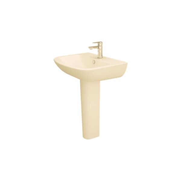 حوض ساني بيور 60سم ليبرا برجامون بالعامود الطويل