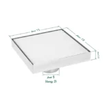 بيبة بالوش 15x15سم استانلس ستيل من الفا - Image 4