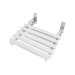 كرسي حمام شاور قابل للطي 40×44سم ستانلس ستيل من الفا - Image 5