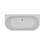 بانيو انجيلو سيملس 170*75سم أبيض من ديورافيت - Image 3