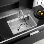 حوض مطبخ هاند 48×58سم استانلس ستيل من الفا - Image 2