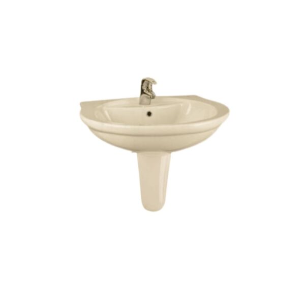 حوض 70سم بالعامود المعلق سان ريمو برجامون من ايديال ستاندر