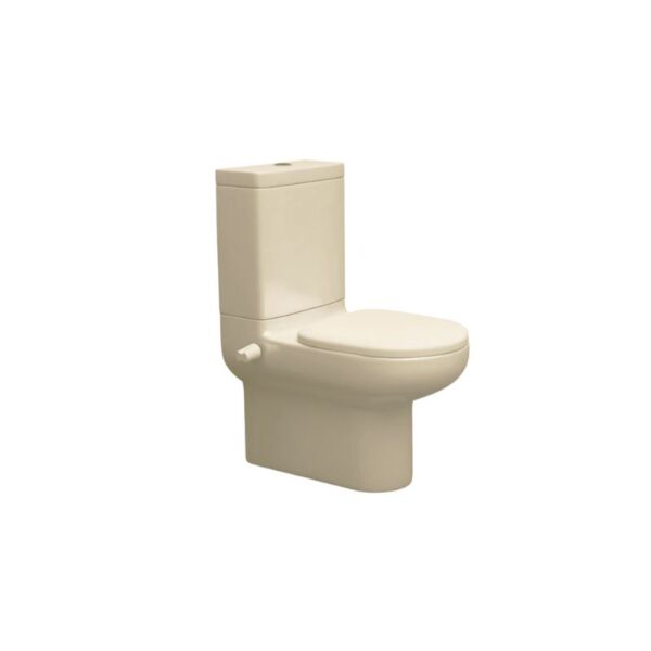 تواليت أرضي ملاصق بلايا للحائط بالدش برجامون  إيديال ستاندرد