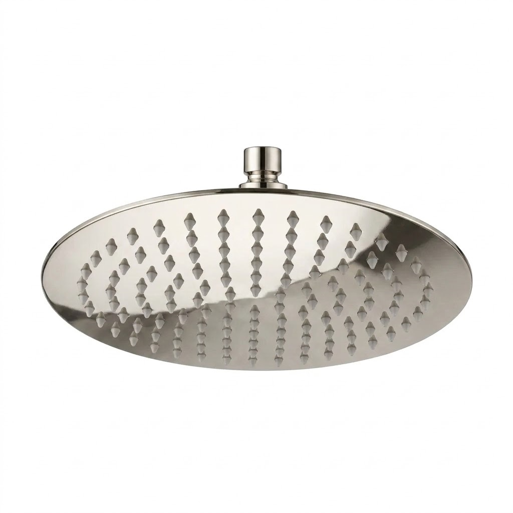 GX-00206 طاسة شاور اكسورا 25سم دائرية نيكل كروم من جواد - Image 1